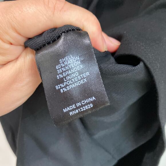 Camila Coelho Celeste Mini Black Cocktail Dress Size Small - Picture 4 of 9
